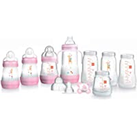 Los mejores  - MAM Easy Start Auto esterilizante Anti-cólico Starter Set- biberón y chupete- artículos esenciales para recién nacidos…